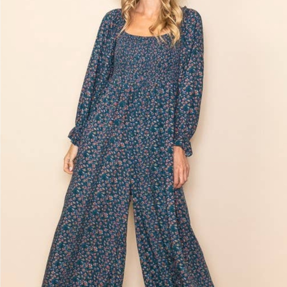 Floral Jumpsuit